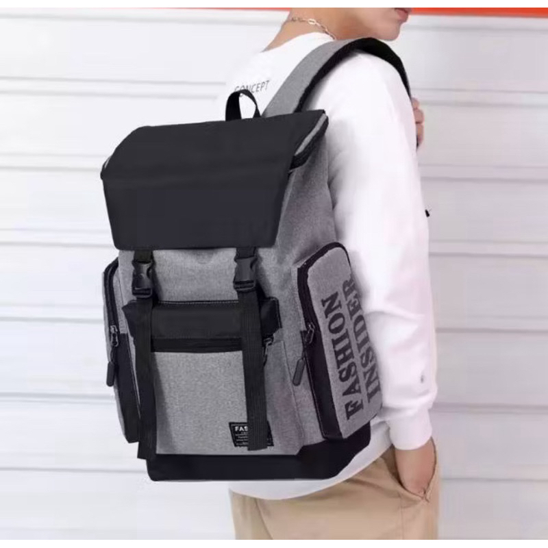 Tas Ransel Punggung  Backpack Cowok Keren|| Ts Ransel Sekolah, Tas Kuliah, Tas Traveling