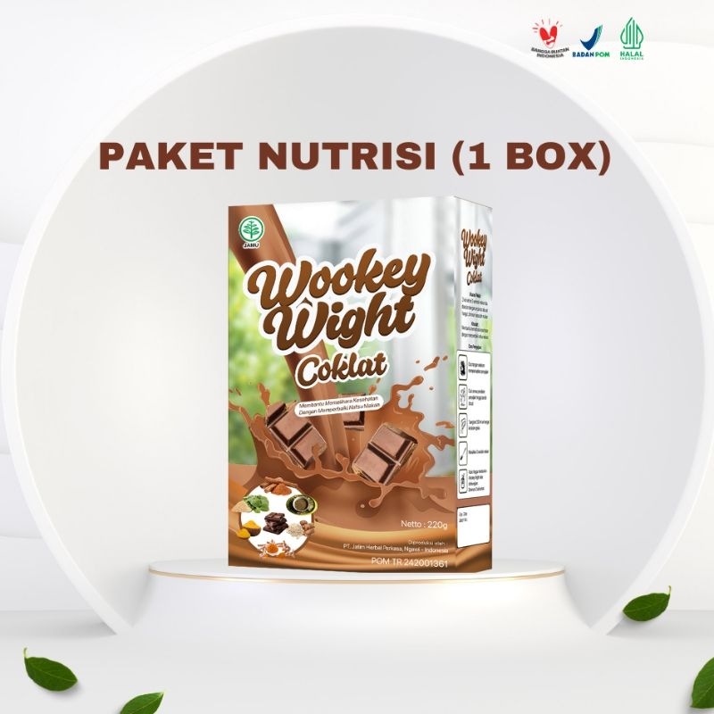 

Wooke Wight Coklat Susu Penambah Berat Badan Paket Nutrisi 220gr