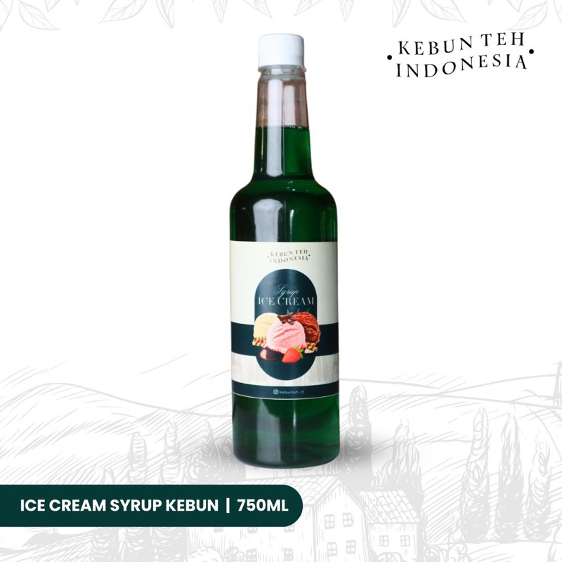 

Syrup ICE CREAM 750ml - Sirup Rasa ICE CREAM / Sirup Premium ICE CREAM