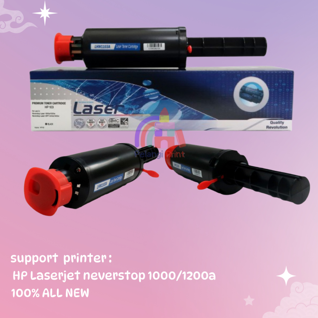 Catridge Toner Compatible W1103A 103A HP Laser NeverStop 1000 MFP 1200