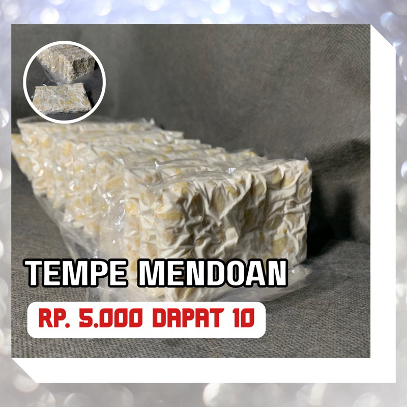 

5 RB DAPAT 10 PCS TEMPE KEDELAI KHAS REMBANG TEMPE MENDOAN DLL
