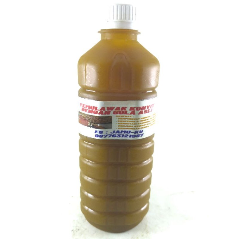 

Jamu Temulawak 500 ml Gula Asli Tanpa Pemanis Buatan dan Pengawet