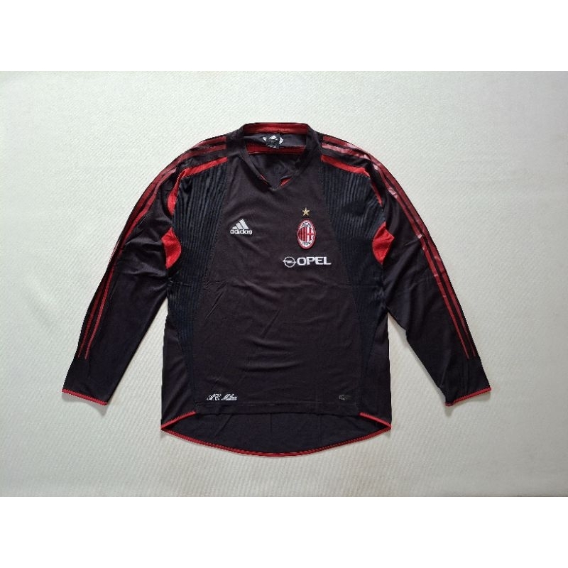 JERSEY ADIDAS TRAINING AC MILAN TAHUN 2004/2005 ORIGINAL 100%