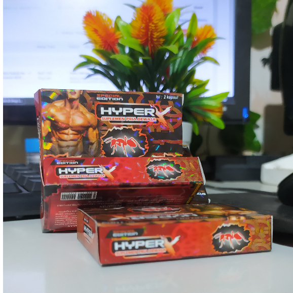 

ECER 5 PACK 10 BUTIR HYPERX ORIGINAL [ 100% PRIVASI AMAN ]