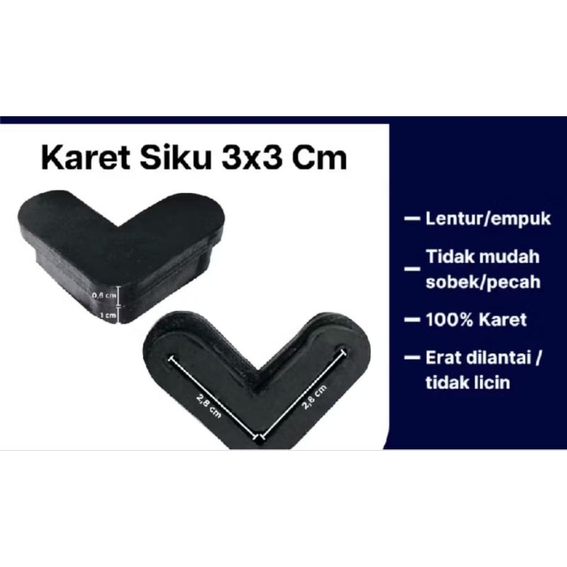 Karet siku lubang