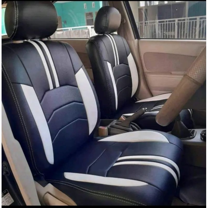 sarung jok mobil rush-terios tahun 2011-2020 full set 3 baris