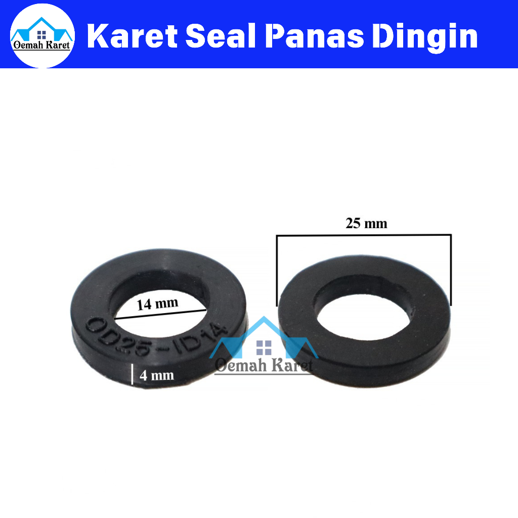 Karet Seal O Ring Kran Shower Panas Dingin 8 PCS