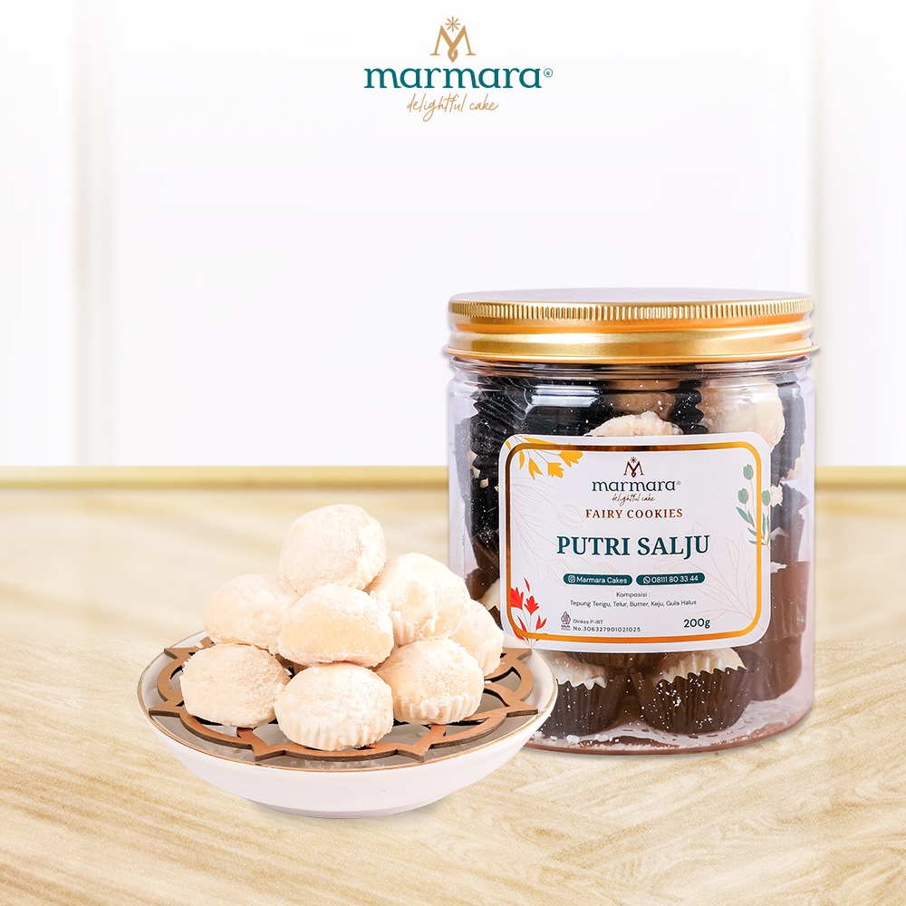 

Marmara Cakes - Mini Fairy Cookies - Putri Salju