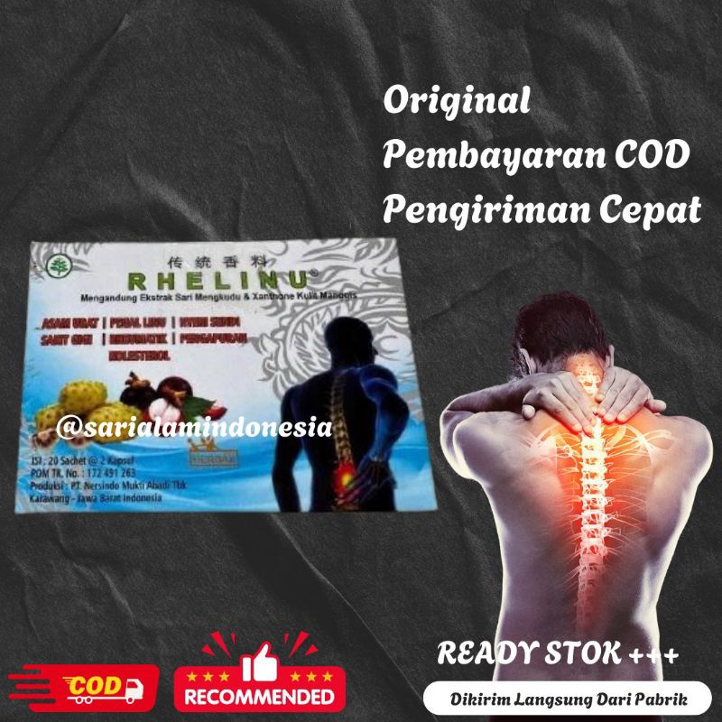 

Rhelinu Kapsul Reumatik Pegalinu Original 100%
