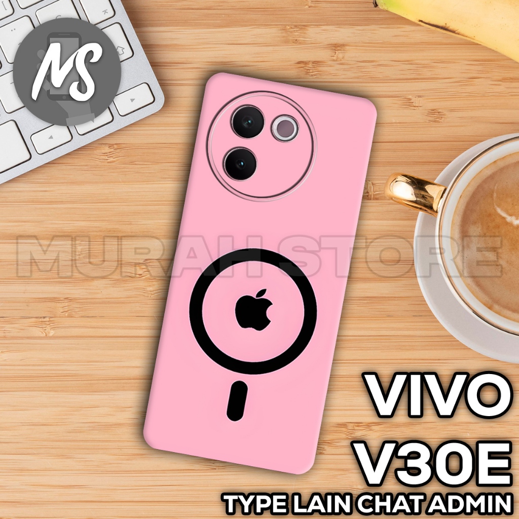 Softcase VIVO V30E  [MS32 Motif CEWEK / COWOK] Case VIVO V30E / Silicon / Pro Camera