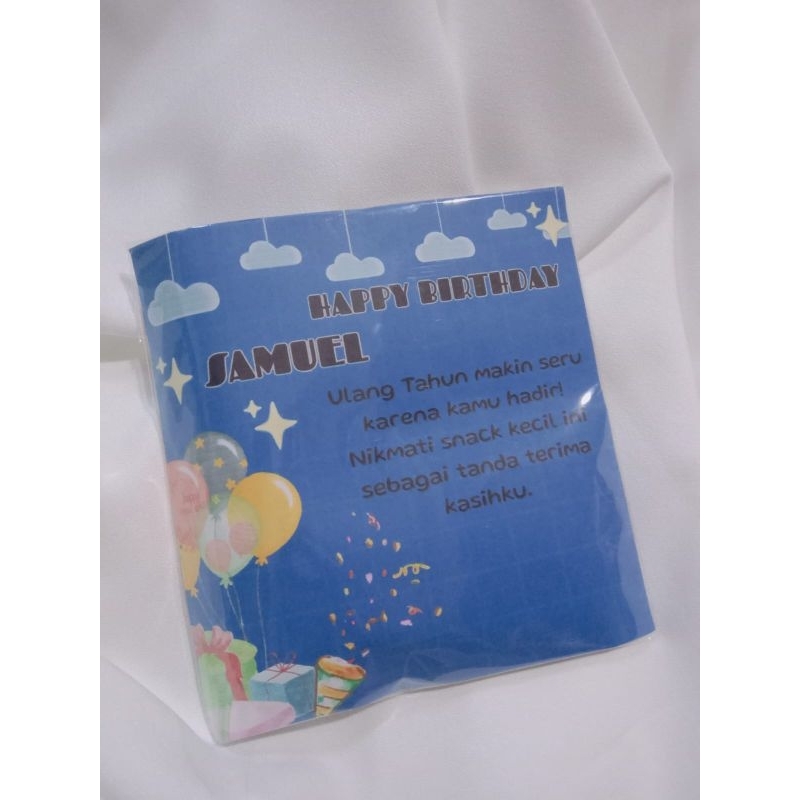 

Mini Gift Snack Ulang Tahun Termurah/Mini Hampers/paket bingkisan/freebies snack