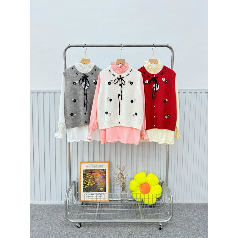 Naema Blouse 2IN1 Import - Iclo