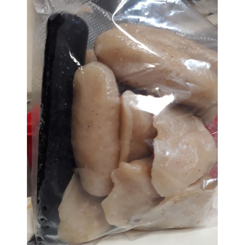 

Pempek Dos Udang Rebon Isi 10 pcs/pack (Telor 5 - Lenjer 5) Frozen Fresh Halal