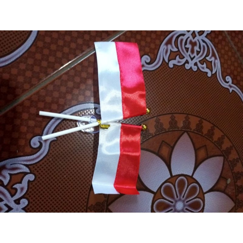 bendera merah putih/Bendera caplok/Bendera mobil
