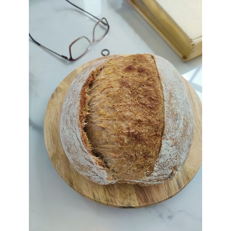 

ROTI SOURDOUGH BREAD 650g WHOLE WHEAT FLOUR + JAPANESE FLOUR