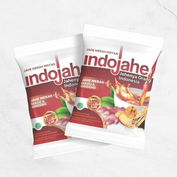 

Jahe Merah IINDOJAHE Minuman Herbal Wedang Jahe Plus Madu Murni