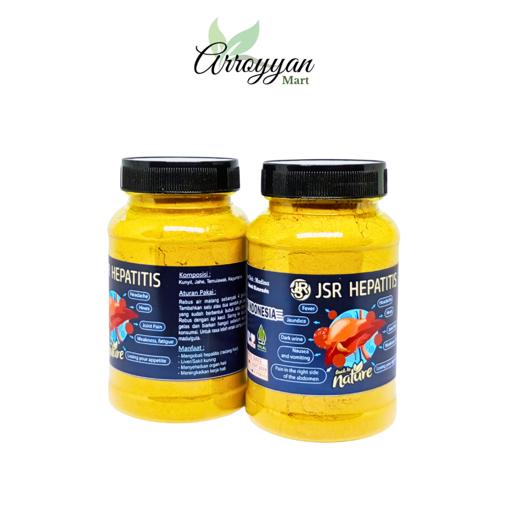 

Resep JSR Herbal Alami Hepatitis dan menyehatkan organ Hati Kunyit Temulawak Jahe Kayu Manis PETANI INDONESIA 150gram