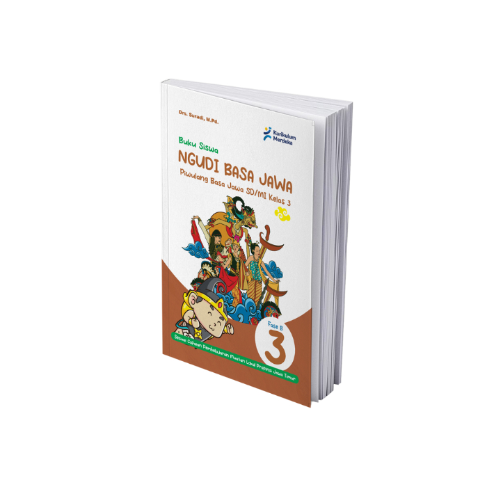 Buku Ngudi Basa Jawa (Jawa Timur) untuk Siswa SD/MI Kelas 3 Kurikulum Merdeka