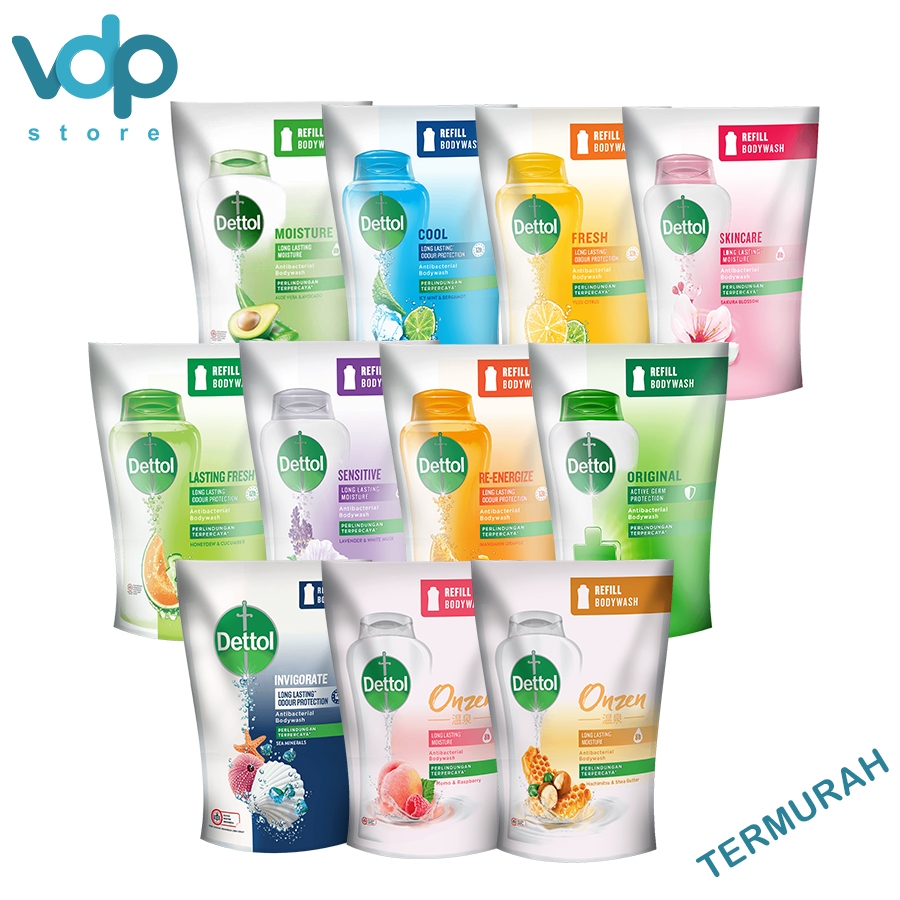 Sabun Dettol Cair 410ml Isi Ulang Refill