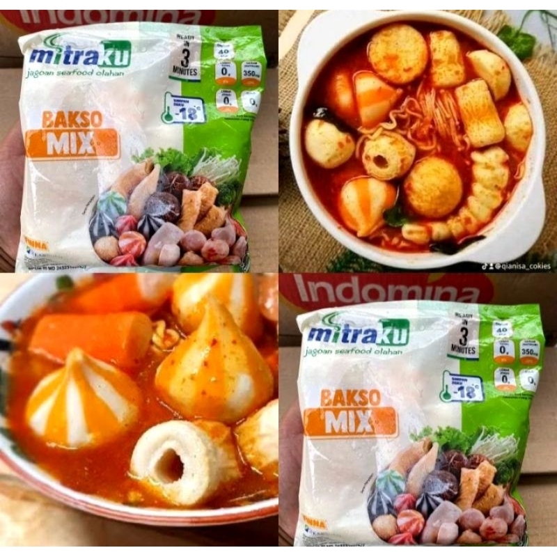 

Mitraku Bakso Ikan Mix / Steamboat / Shabu - Shabu | Berat Bersih 250gr