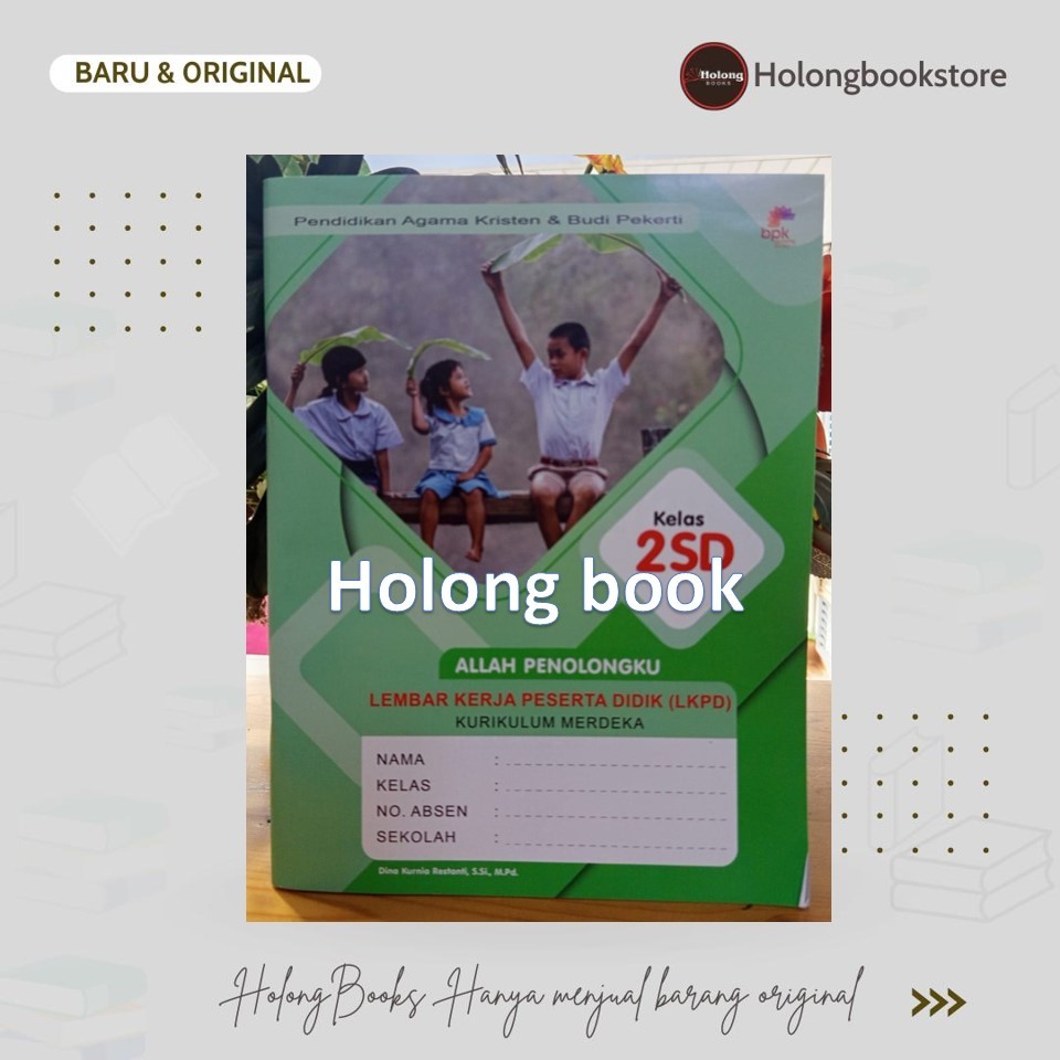 Buku LKS LKPD Agama Kristen Kurikulum Merdeka Kelas 2 SD
