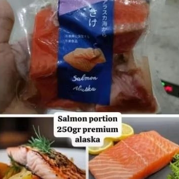

SALMON ALASKA PORTION 250 GRAM