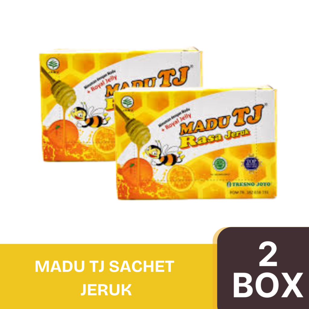 

Paket Madu TJ Jeruk Kemasan Sachet 2 Box @12pcs