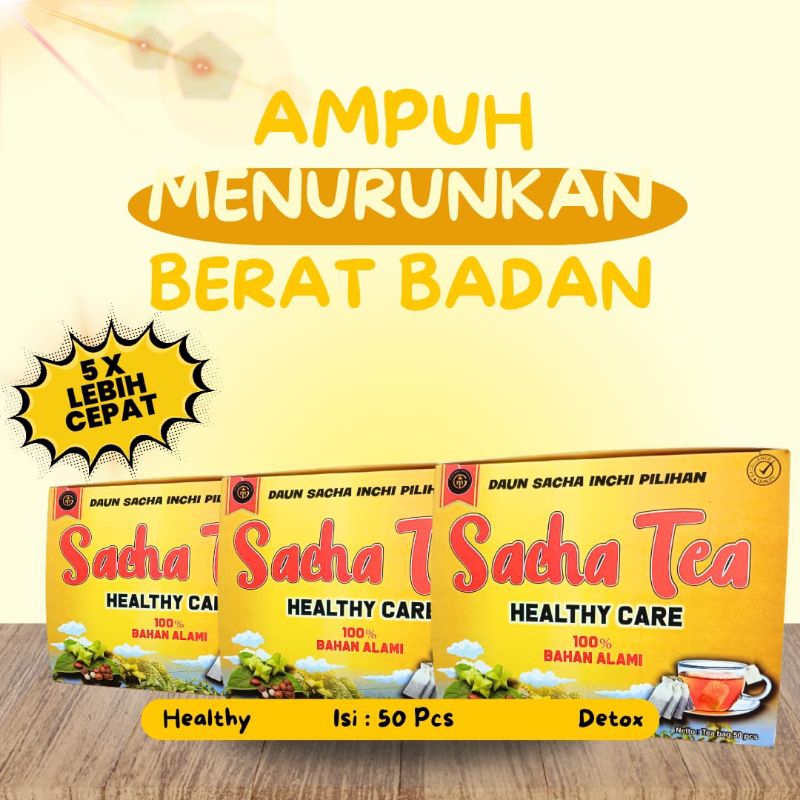 

SACHA TEA paket 3 box