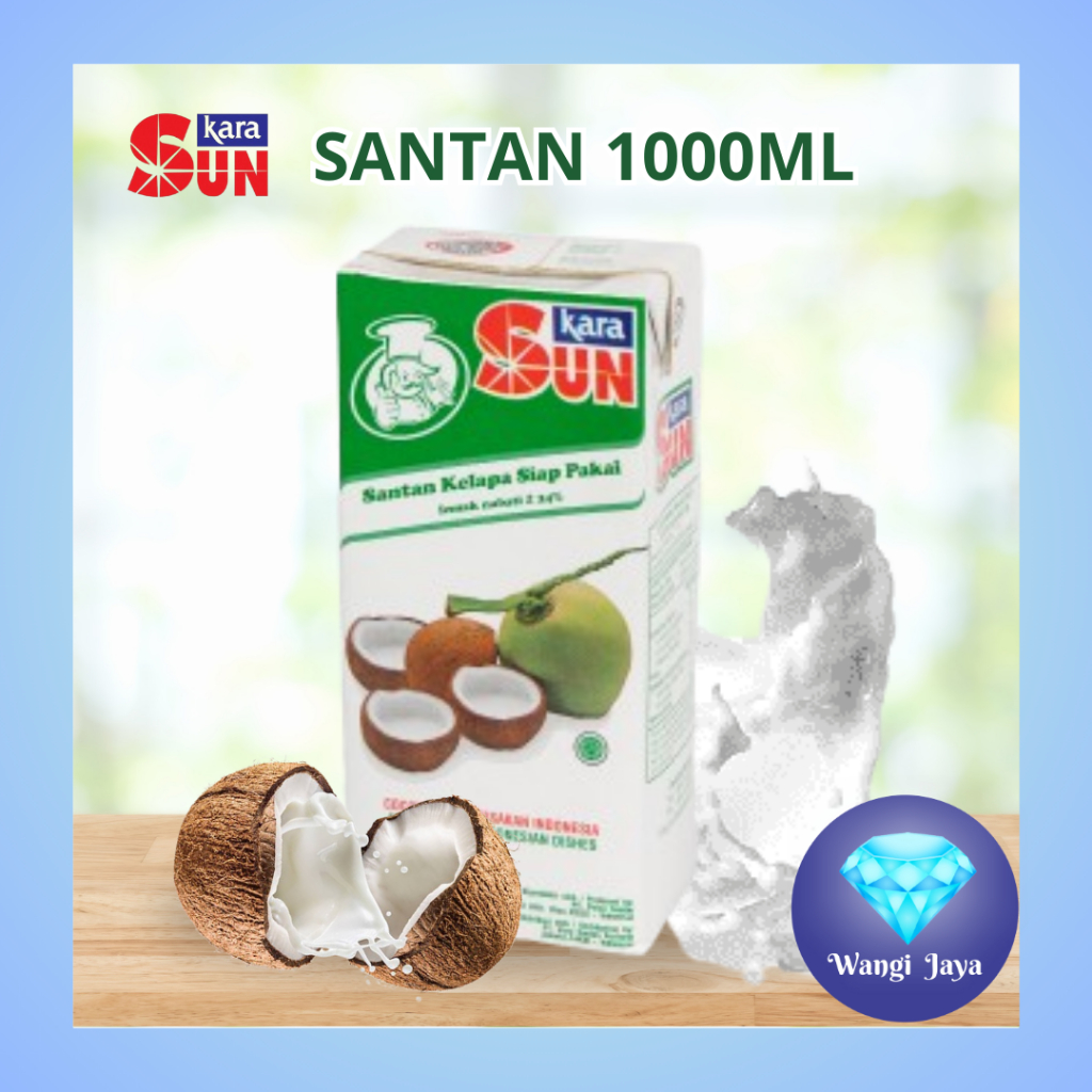 SUN KARA Santan 1000ml / santan instan