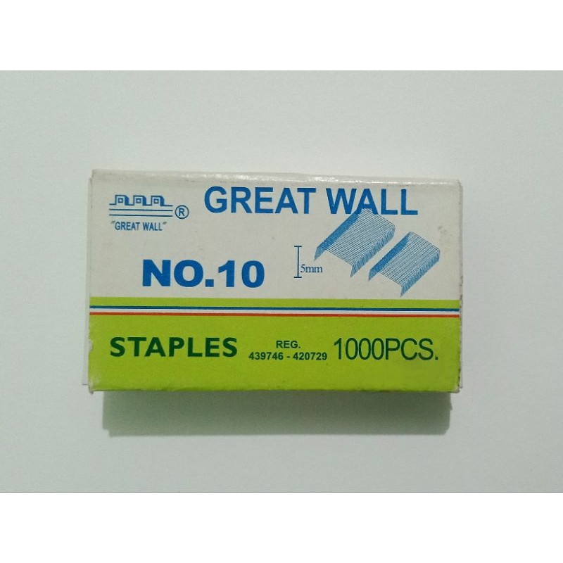 

Isi Staples Great Wall
