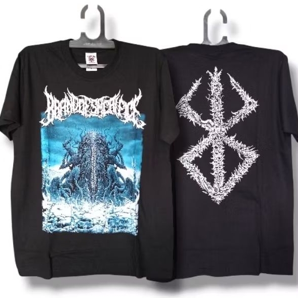 kaos BRAND OF SACRIFICE |built up 24s tanpa jahitan samping