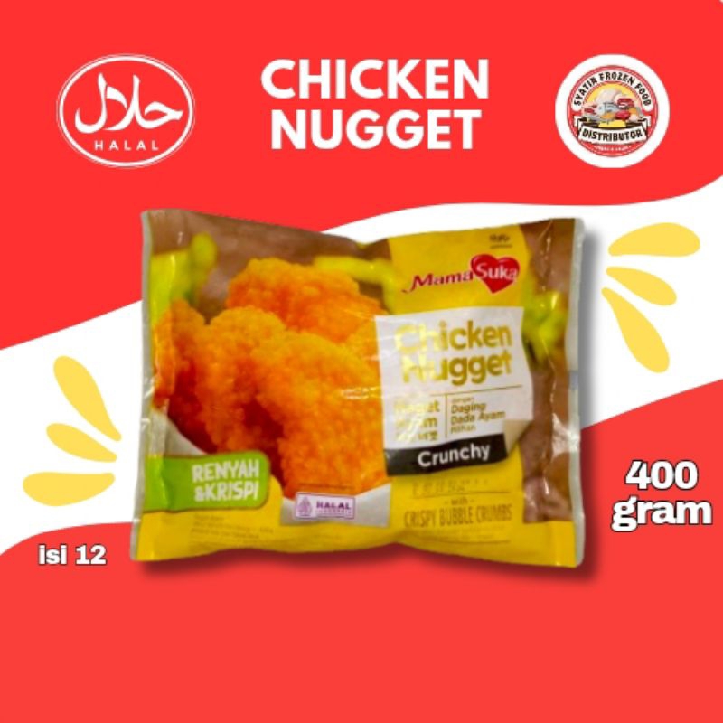 

MAMASUKA - CHICKEN NUGGET CRISPY BUBBLE CRUMBS 400 GRAM