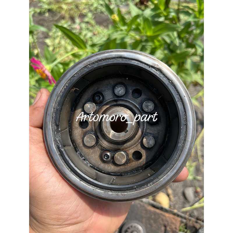 Magnet magnit mahnit Set one way Wan way Kawasaki Kaze R Bekas Original