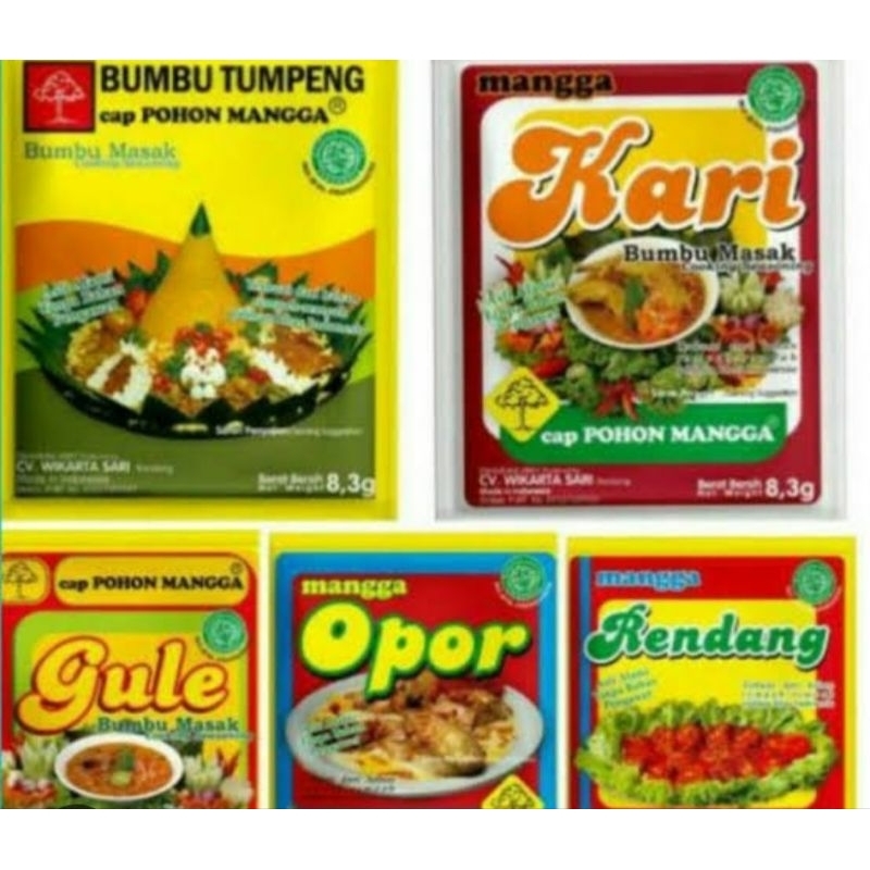 

bumbu cap pohon mangga all varian.