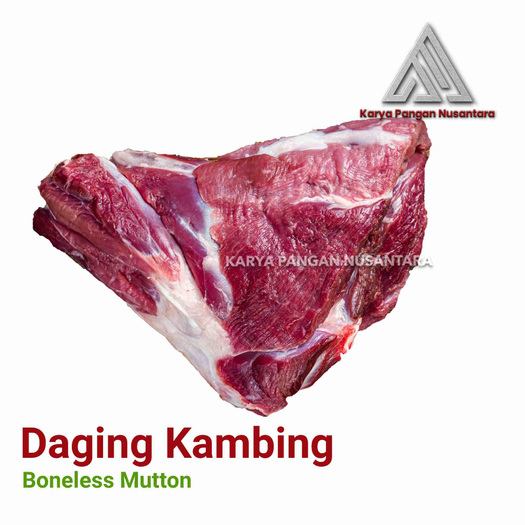 DAGING KAMBING TANPA TULANG BONELESS MUTTON FRESH FROZEN