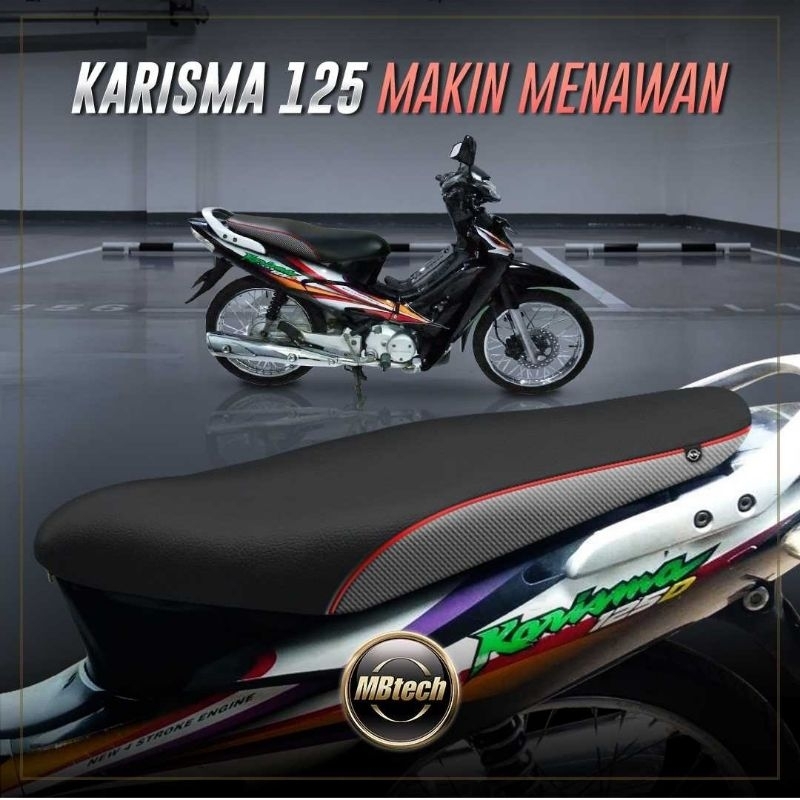 Sarung Cover Kulit Jok Karisma 125 MBtech Original