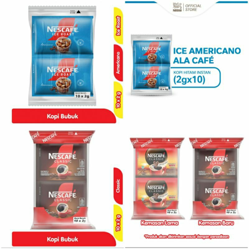 

Nescafe Kopi Instan Sachet 10 x 2g