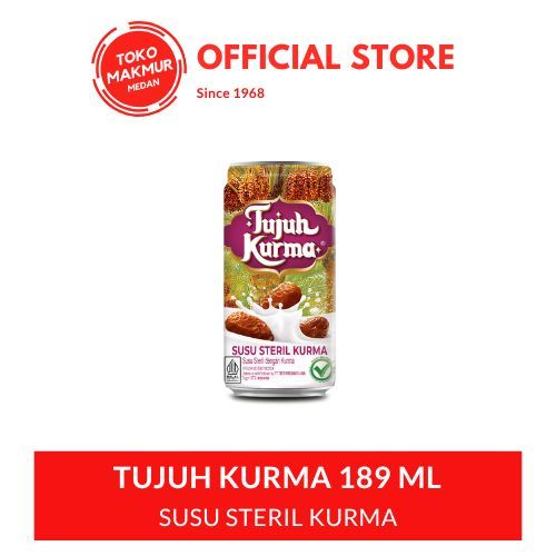 

TUJUH KURMA SUSU STERIL 189 ML
