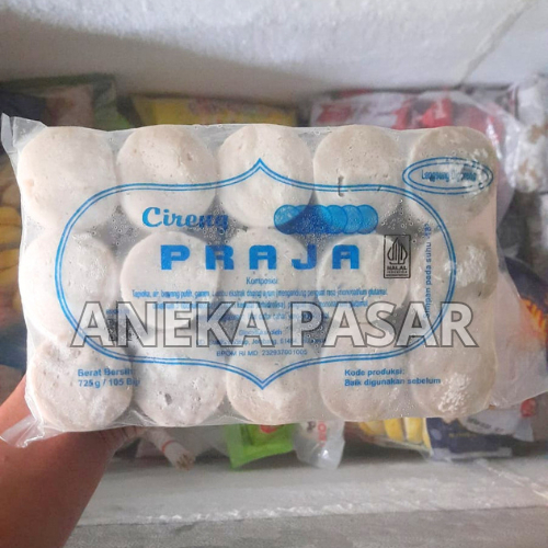 

PRAJA Cireng Bentuk Koin Isi 105 725Gram