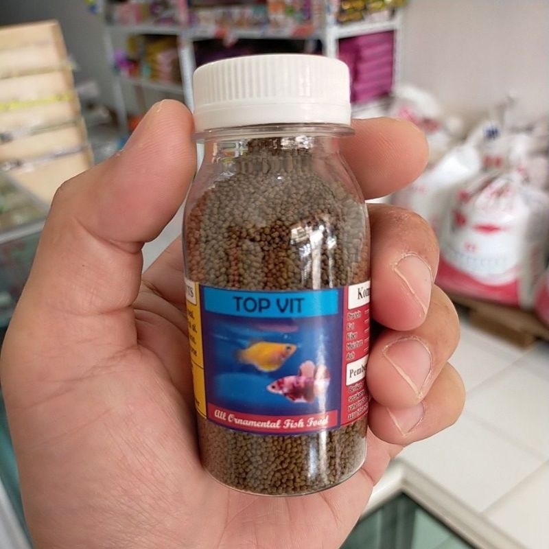 Top Vit pelet cupang/ pelet guppy / pelet glowfish