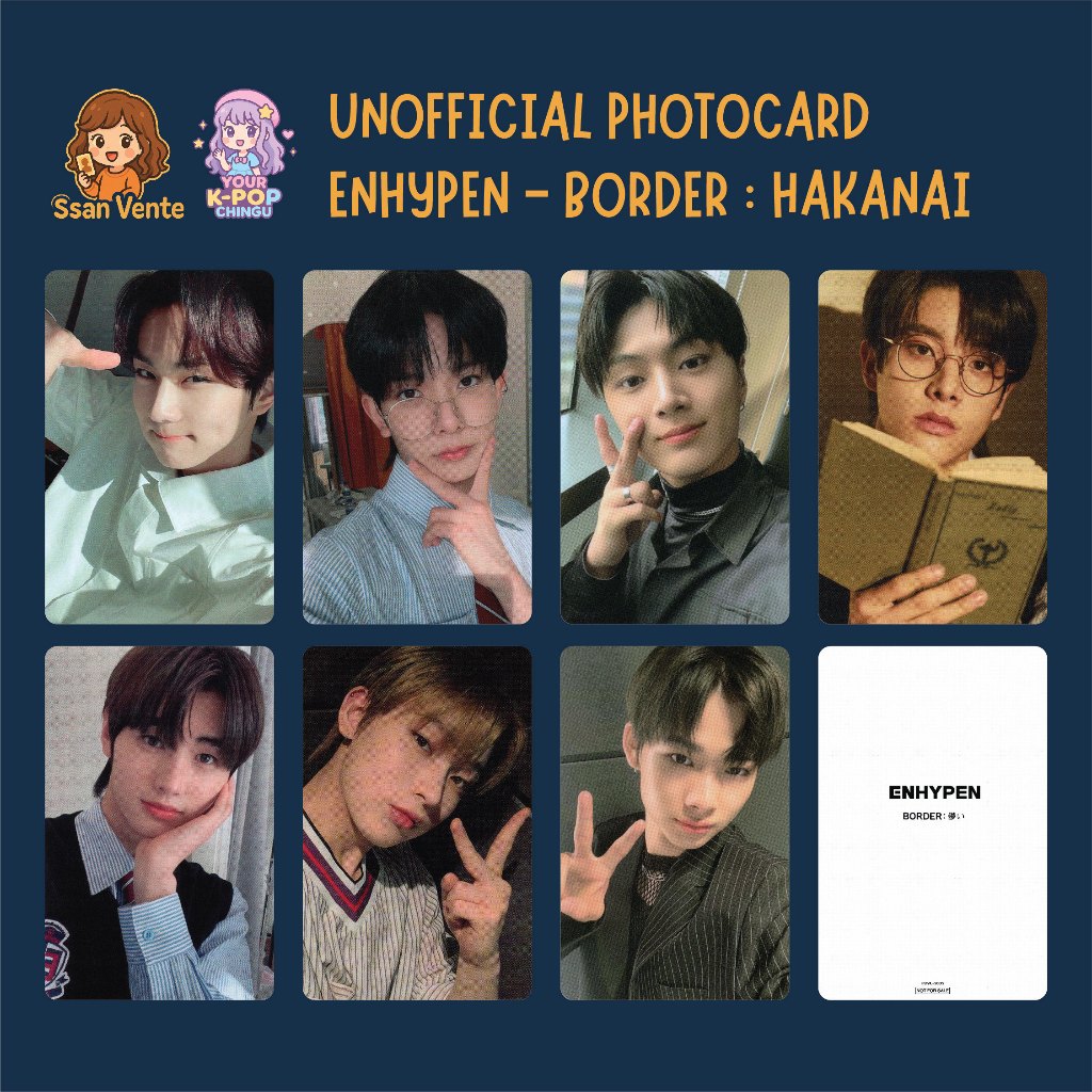 [UNOFFICIAL PHOTOCARD] BORDER : HAKANAI