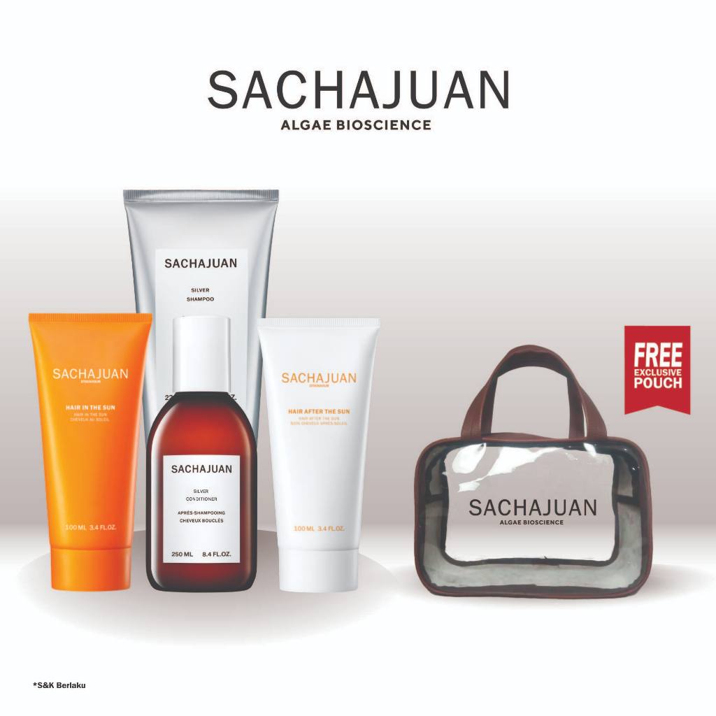 

Sachajuan Paket Bundling Pouch Sedang