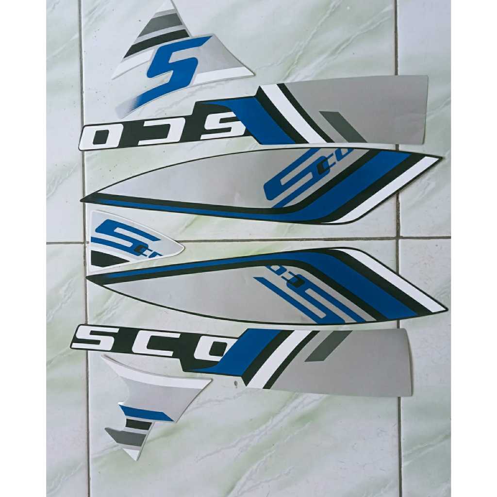 stiker striping motor honda scoopy sporty 2023