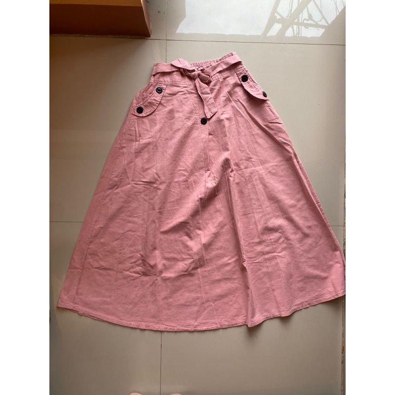 rok pink/preloved rok pink/preloved wanita/preloved rok pink gemas/preloved murah