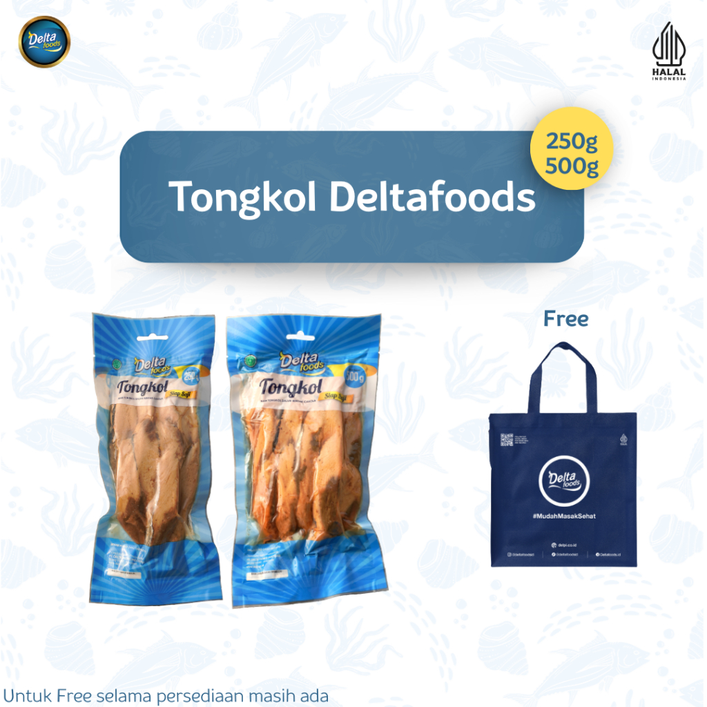 

DeltaFoods - Ikan Tongkol Siap Saji Dengan Minyak Kanola 250gram dan 500gram Bundling