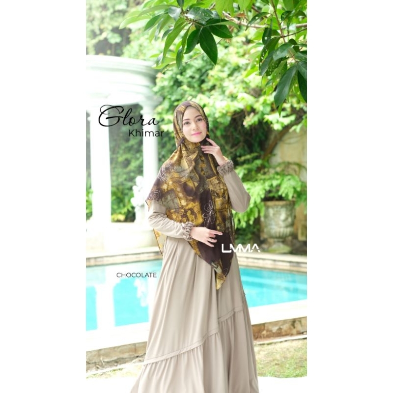 Khimar glora umma syari/khimar tali/khimar antem tali