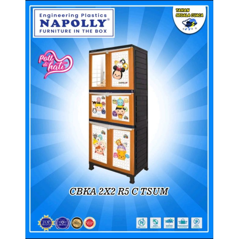 Napolly Lemari Karakter Tsum2 CBKA 2X2 R5 C TSUM