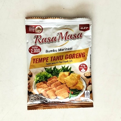 

Bumbu Marinasi Tempe Tahu Goreng Rasa Masa 20gr Bumbu Instan