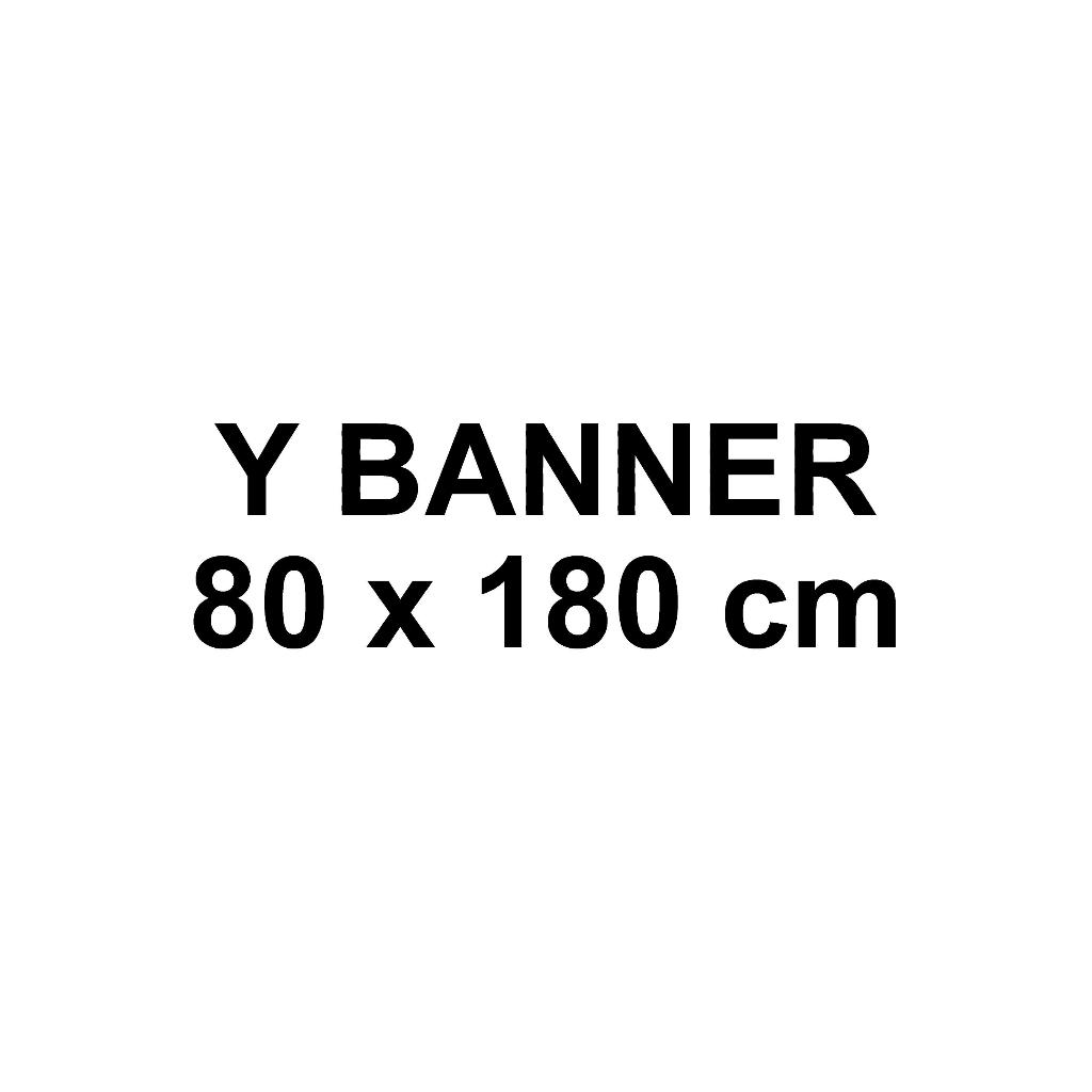 Standing Banner ukuran 80x180
