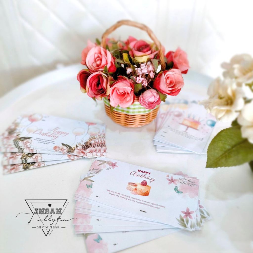 

Birthday Card / Gift Card isi 5 lbr